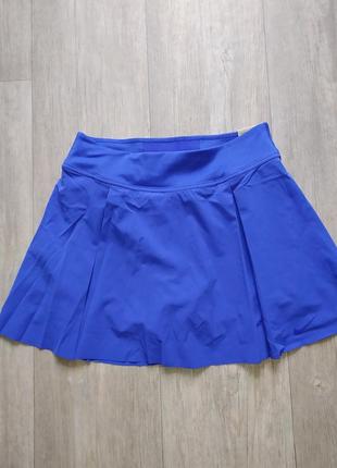 Теннисная женская юбка шорты nike club short tennis новая оригинал6 фото