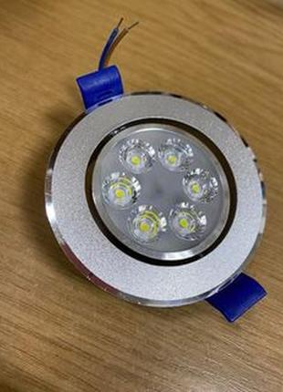 Б/у светодиодная встраиваемая лампа (20 шт в комплекте)