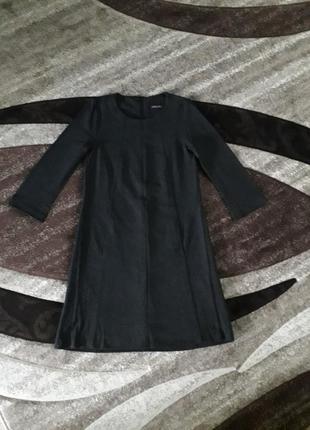 Платье черно-серое с шерстью marc cain