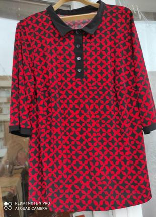 Класна блуза,туніка 56-58-60р. europe