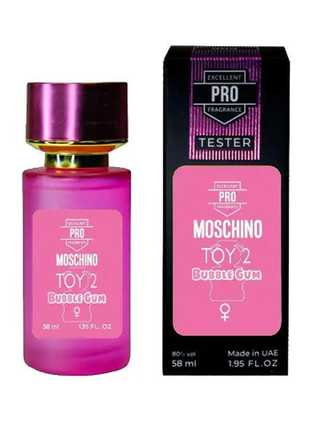 Женский аромат moschino toy 2 bubble gum