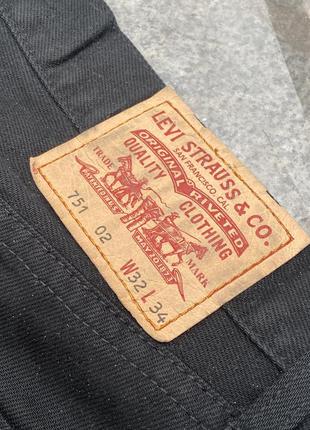 Черные штаны джинсы левис levis 5013 фото