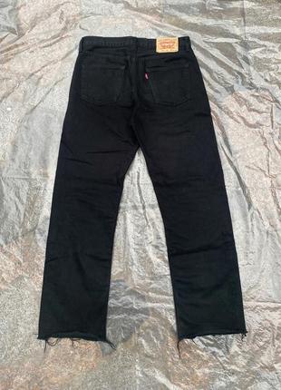 Черные штаны джинсы левис levis 5012 фото