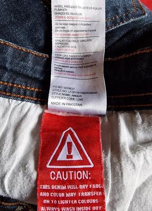 Фирменные стрейчевые джинсы loyalty &amp; faith tokyo, оригинал, размер 34/34.10 фото