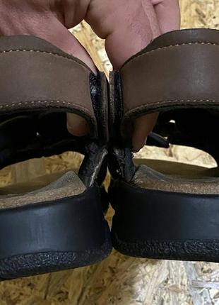 Кожаные женские сандалии basisfot норвегия10 фото