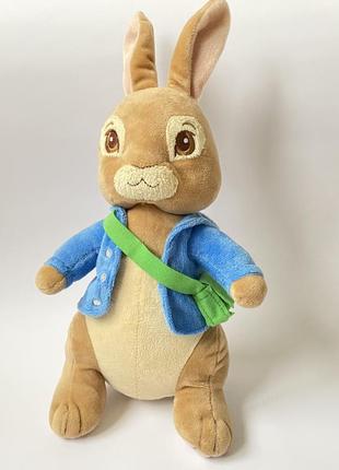 Мягкая игрушка большой кролик питер peter rabbit