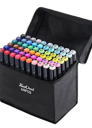 Набір професійних маркерів для скетчингу sketch marker 60