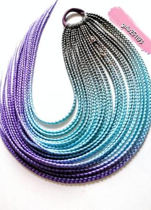 Афрорезинка афрокосички косички на резинке резинка с косицами канекалон подарок