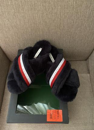 Комнатные тапочки, tommy hilfiger, оригинал!