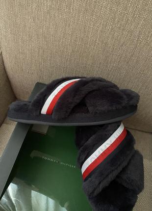 Комнатные тапочки, tommy hilfiger, оригинал!