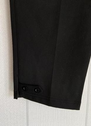 Черные бриджи шорты4 фото