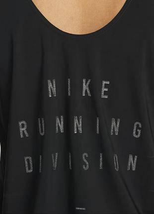 Майка трансформер nike dri-fit run division convertible беговая футболка без рукавов рефлективная новая оригинал3 фото