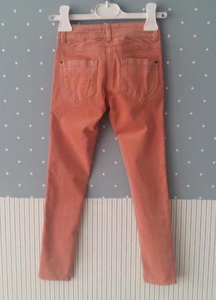 Микровельветовые штаны/брюки kiabi (франция) на 6 лет (размер 114-119)5 фото
