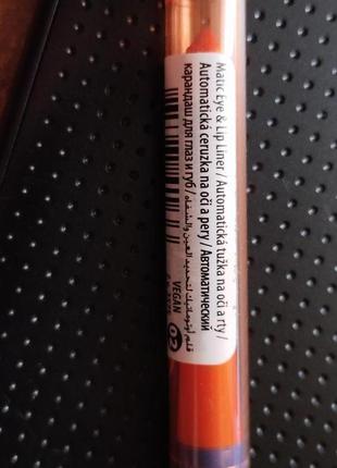 Карандаш для глаз и губ мини dermacol summer vibes тон 02