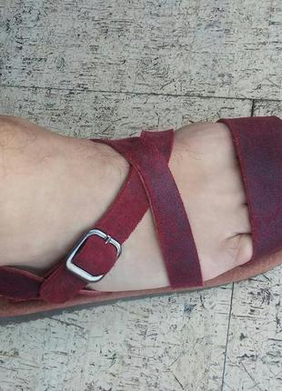 Новые кожаные мужские сандалии vaquetillas spain10 фото