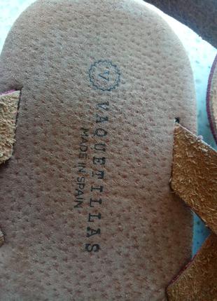 Новые кожаные мужские сандалии vaquetillas spain8 фото