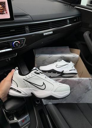 Мужские кроссовки nike air max monarch iv white black 41-42-43-44-45-468 фото