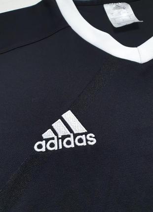 Мужская черная спортивная футболка adidas / адидас оригинал / тренировочная / игровая6 фото
