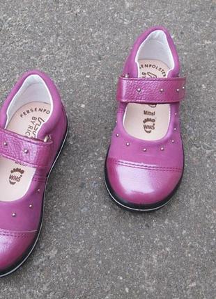 Новые кожаные туфли ricosta corinne mary janes4 фото