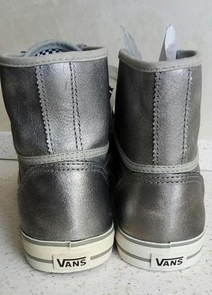 Высокие мужские кеды vans7 фото