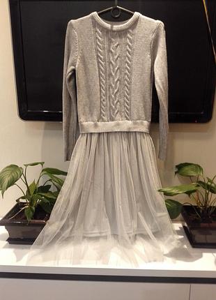 Тёплое платье