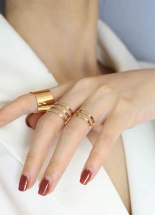 Набор стильных колец