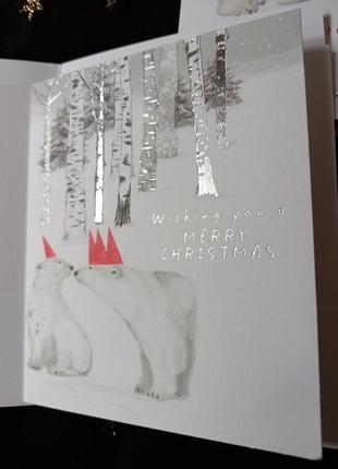 Набір вітальних листівок з різдвом христовим8 фото