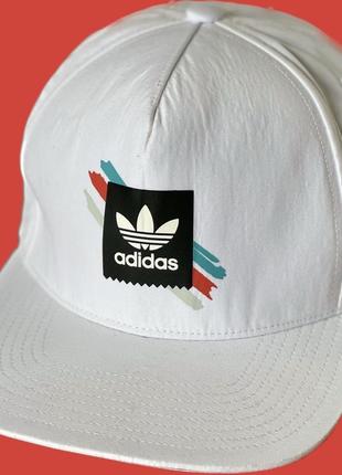 Кепка adidas courtside hat white snapback2 фото