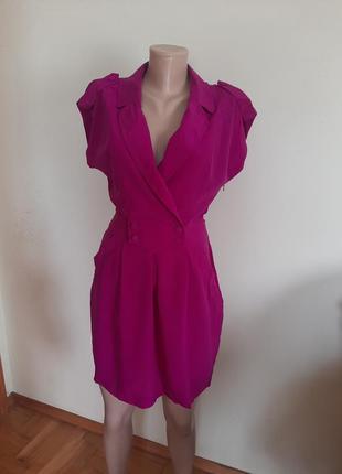 Шелковое платье warehouse