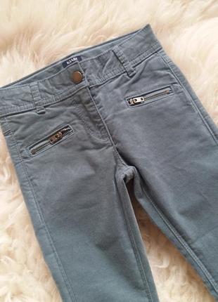 Микровельветовые штаны/брюки kiabi (франция) на 5 лет (размер 108-113)2 фото