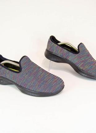 Skechers go walk 4 слипоны кроссовки оригинал! размер 39-40 25,5 см