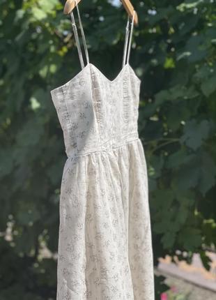 Сукня, сарафан h&amp;m льон2 фото