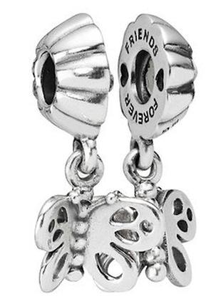 Шарм 2в1 друзья навсегда в стиле пандора pandora