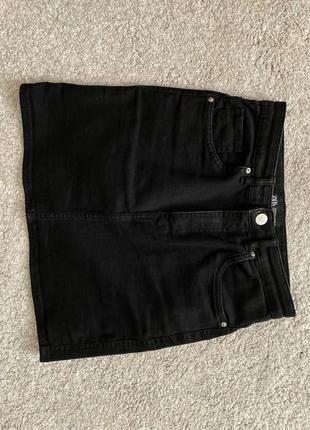Zara испания джинсовая юбка р.м3 фото