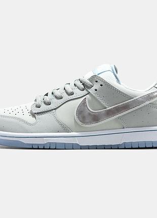 Кроссовки nike sb dunk low "white lobster"