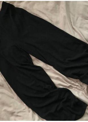 Черные брюки палаццо штаны палаццо zara