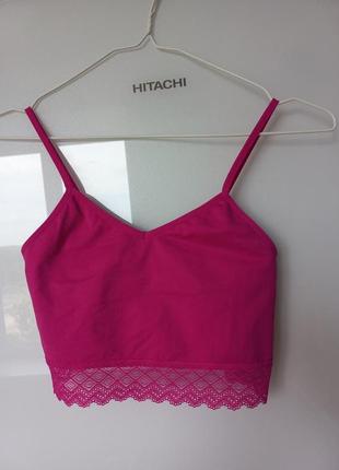 Secret possessions майка коротка на бретелях m-розмір