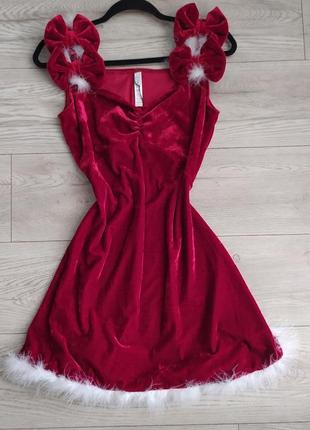 Плаття велюрове  бренду forplay, плаття новорічне, плаття для фотосесії