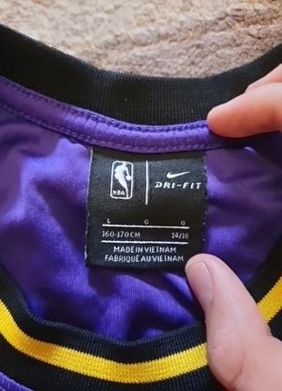 Баскетбольна майка nike nba lakers2 фото