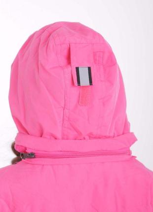 Детская зимняя розовая куртка р.122-128 чехия3 фото