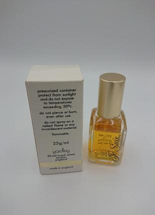 Вінтажний парфюм yardley je suis spray cologne 25ml3 фото