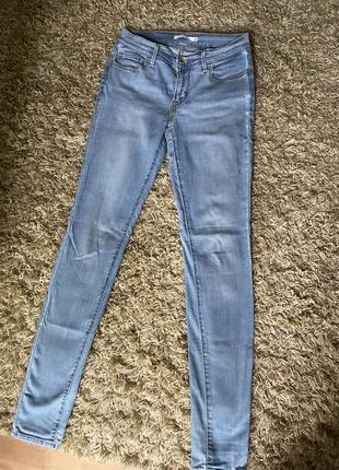 Джинсы скинни levi's super skinny5 фото