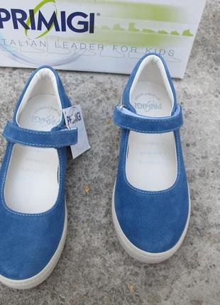 Новые замшевые туфли primigi mary jane2 фото