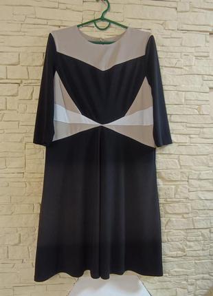 Женское корректирующее фигуру платье,на не высокий рост,батал,50-521 фото