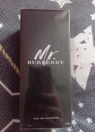 Mr.burberry аромат для мужчин