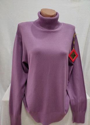 Гольф батал 54-58 в кольорах  52%cotton, 25% rayon, 24% cashmere3 фото