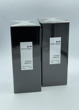Mancera roses vanille parfum