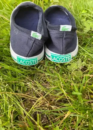 Кеды обуви lacoste