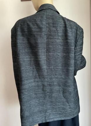 Шелковый жакет, пиджак чесуча / 48/brend peter hahn