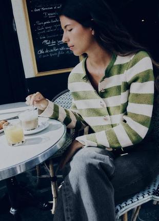 Кардиган zara  у вантажному стилі м
